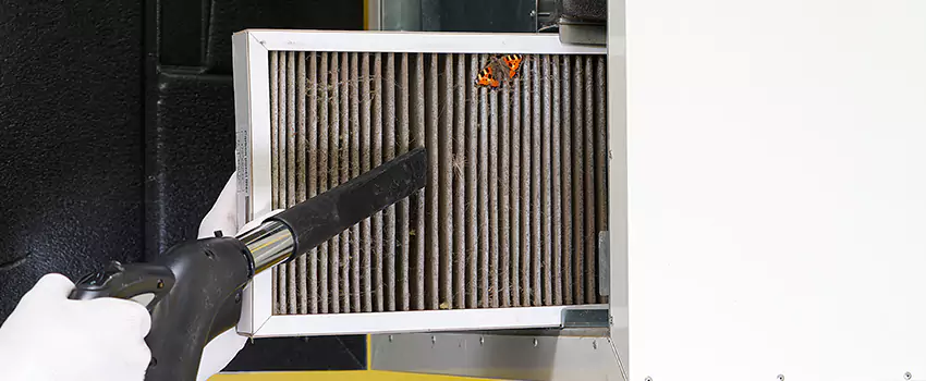 Clogged Air Duct Cleaning Process in Galveston, TX