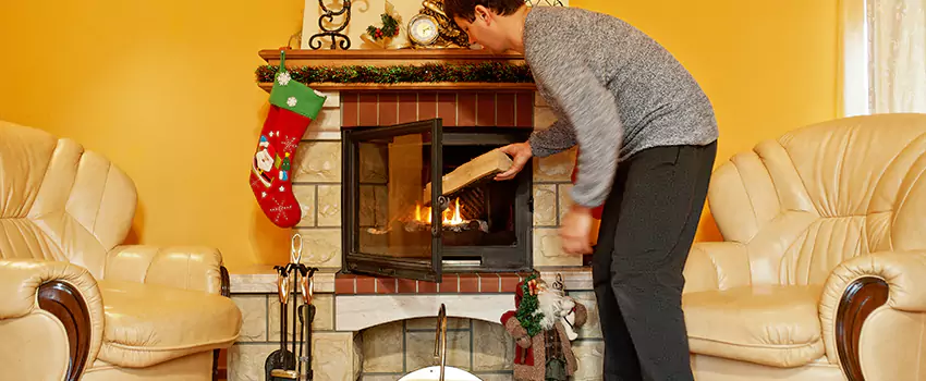 Gas to Wood-Burning Fireplace Conversion Services in Galveston, Texas