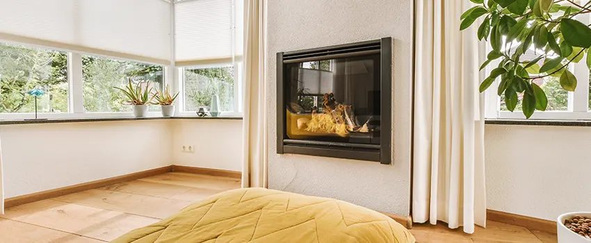 Residential Fireplace Ceramic Glass Installation in Galveston, TX