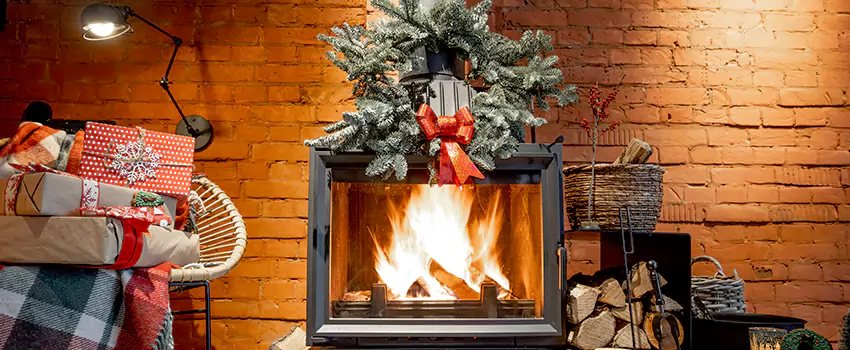 Travis Industries Linear Gas Fireplace Installation in Galveston, Texas