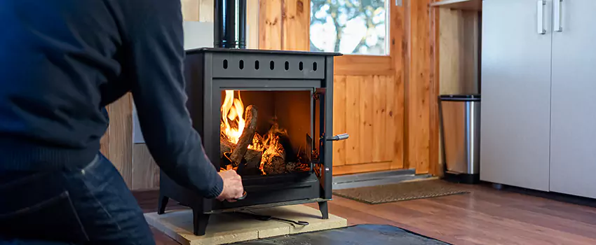 Open Hearth Wood Fireplace Installation in Galveston, TX