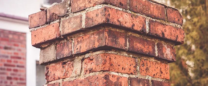 Cracked Chimney Bricks Repair Cost in Galveston, Texas