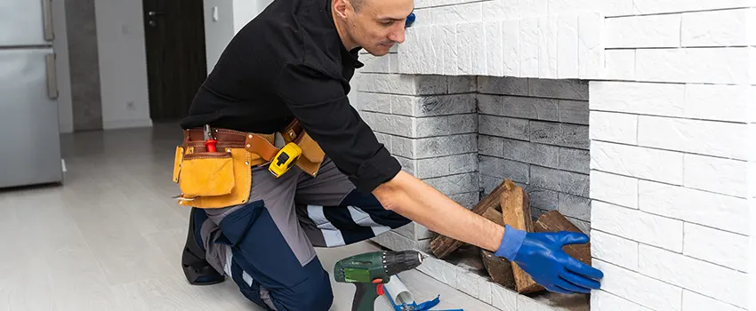 Fireplace Damaged Damper Frame Repair Services in Galveston, Texas