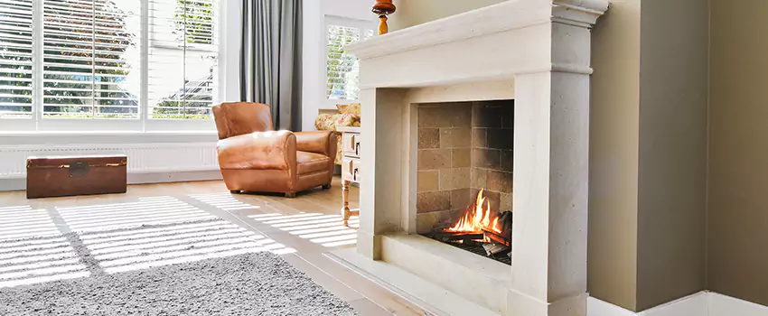 Vintage Fireplace Refacing in Galveston, Texas